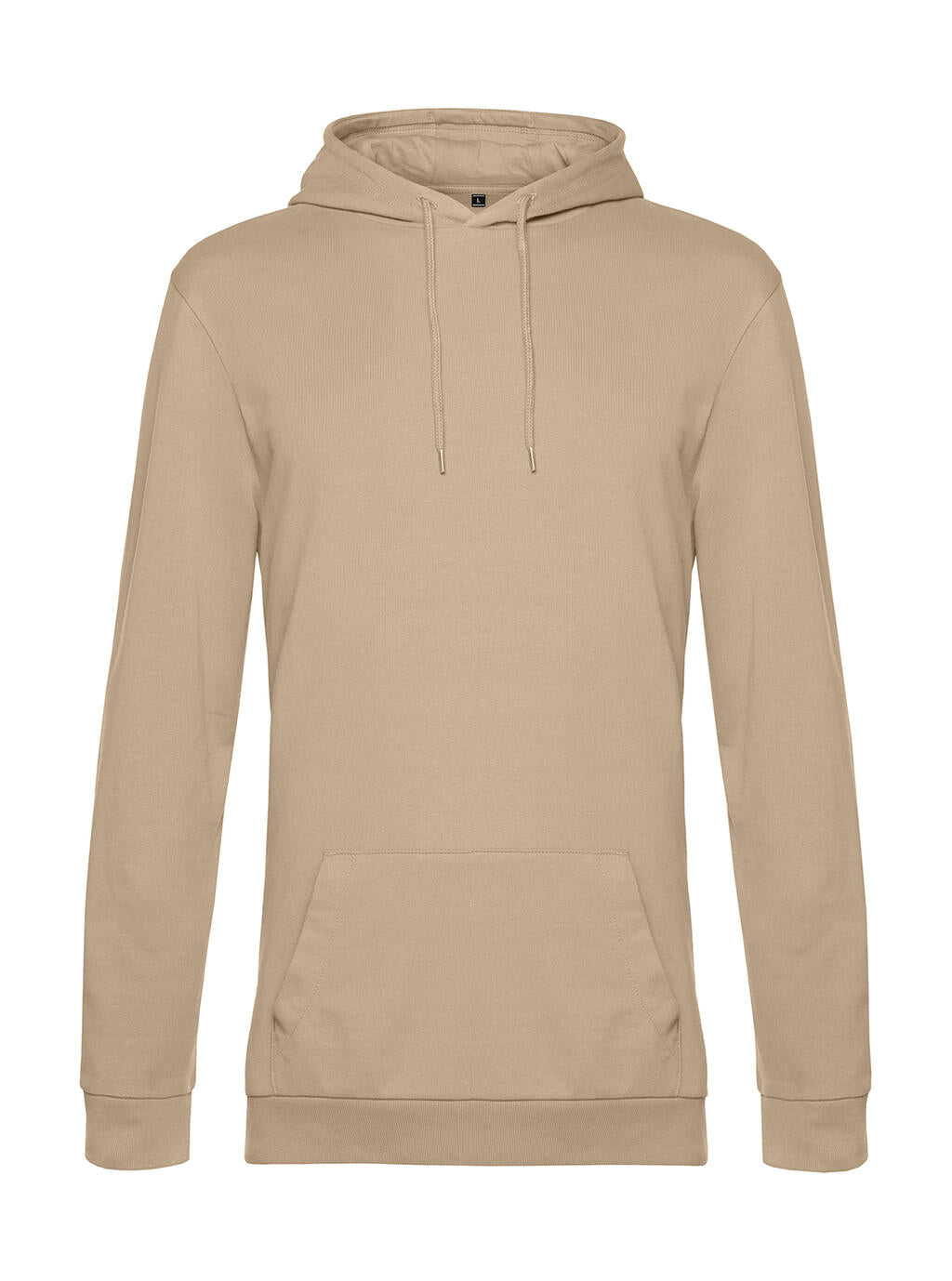 #Hoodie French Terry in Farbe Desert