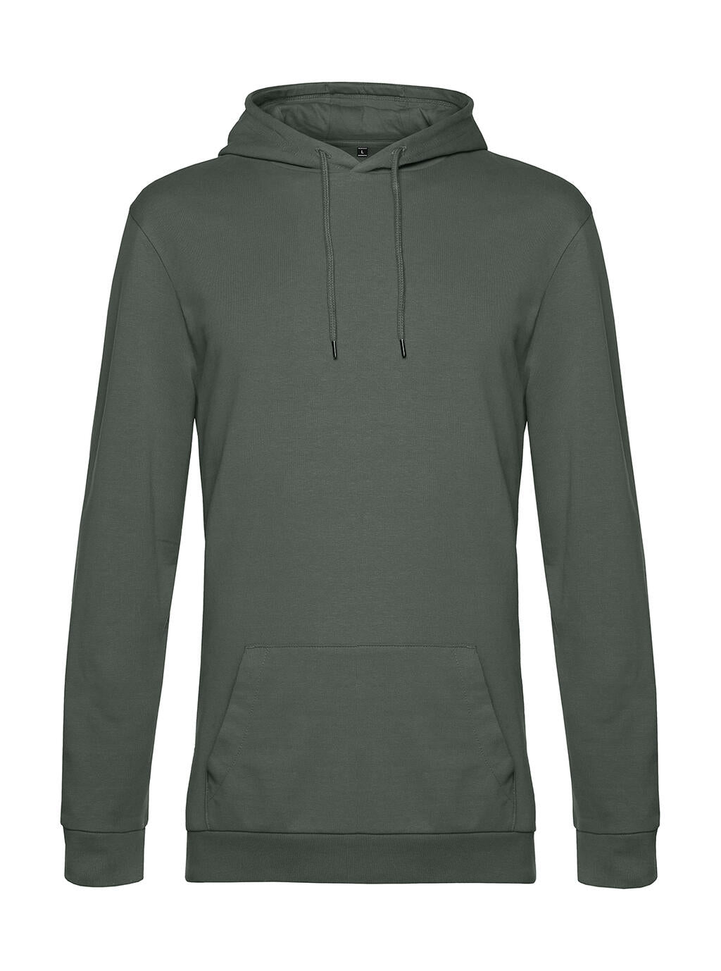 #Hoodie French Terry in Farbe Millennial Khaki