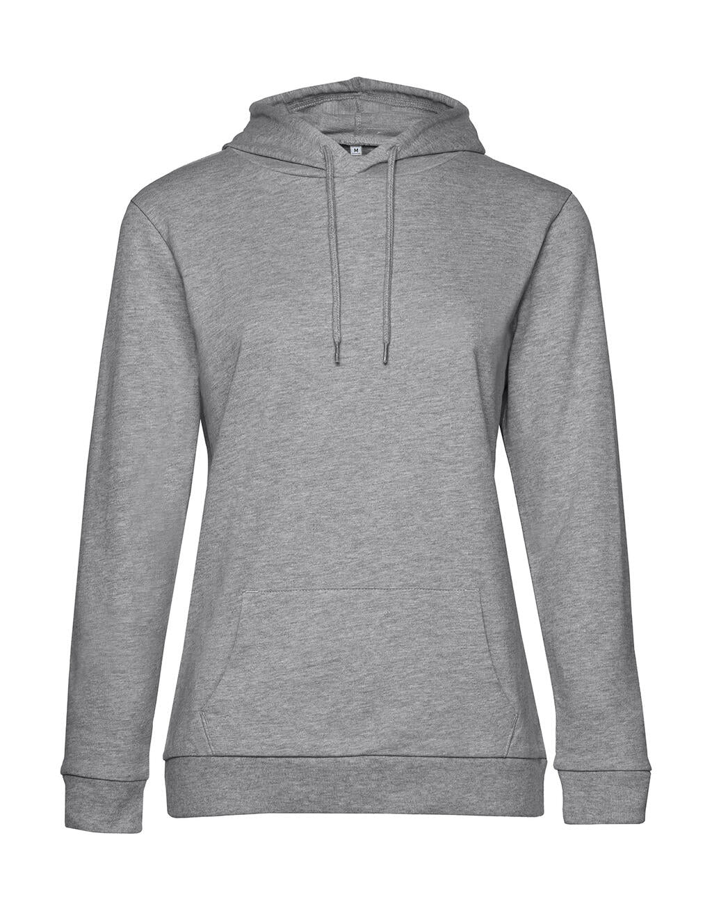 #Hoodie /women French Terry in Farbe Heather Grey
