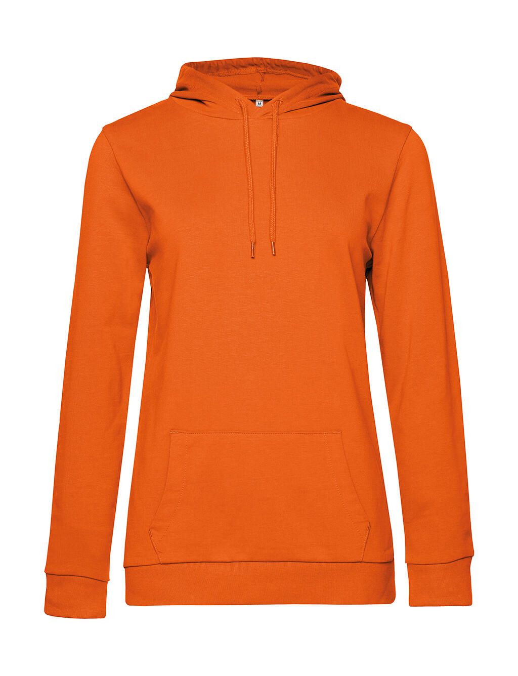 #Hoodie /women French Terry in Farbe Pure Orange