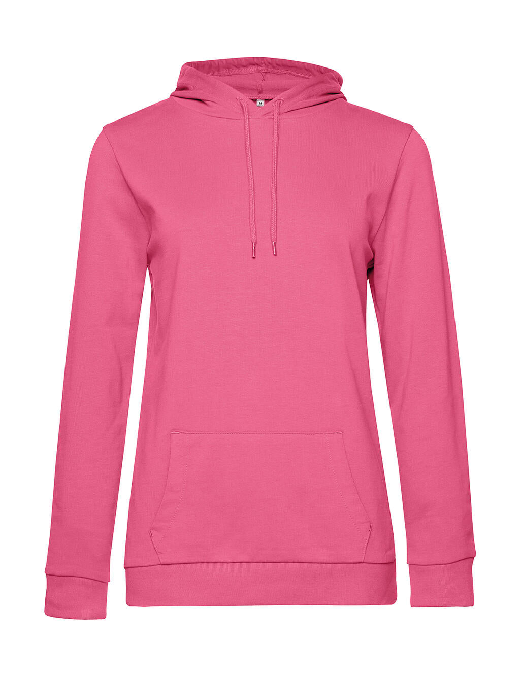 #Hoodie /women French Terry in Farbe Pink Fizz