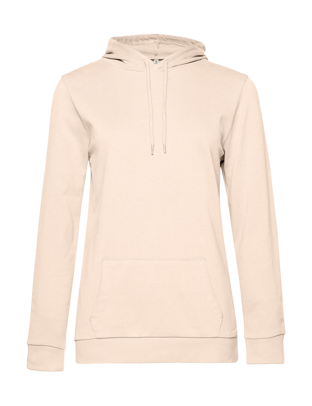 #Hoodie /women French Terry in Farbe Pale Pink