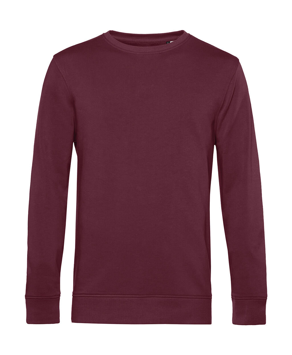 Organic Inspire Crew Neck_° in Farbe Burgundy