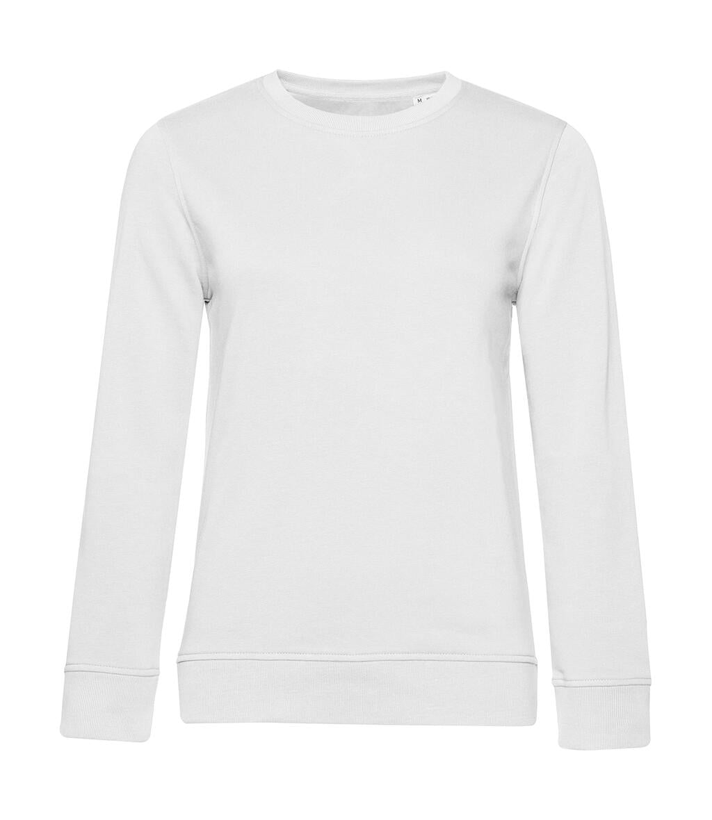 Organic Inspire Crew Neck /women_° in Farbe White