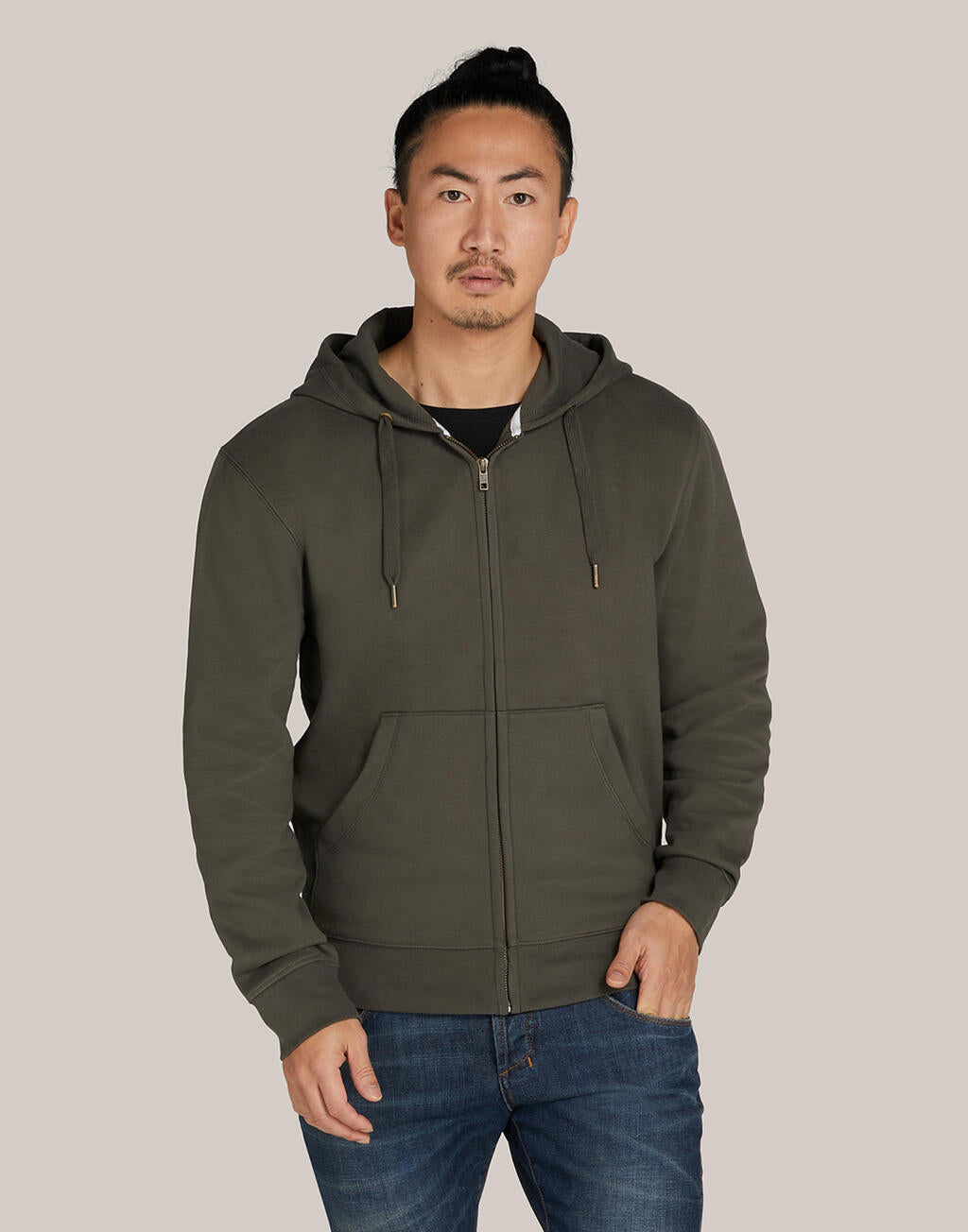 Signature Tagless Hooded Full Zip Unisex - ShirtStore