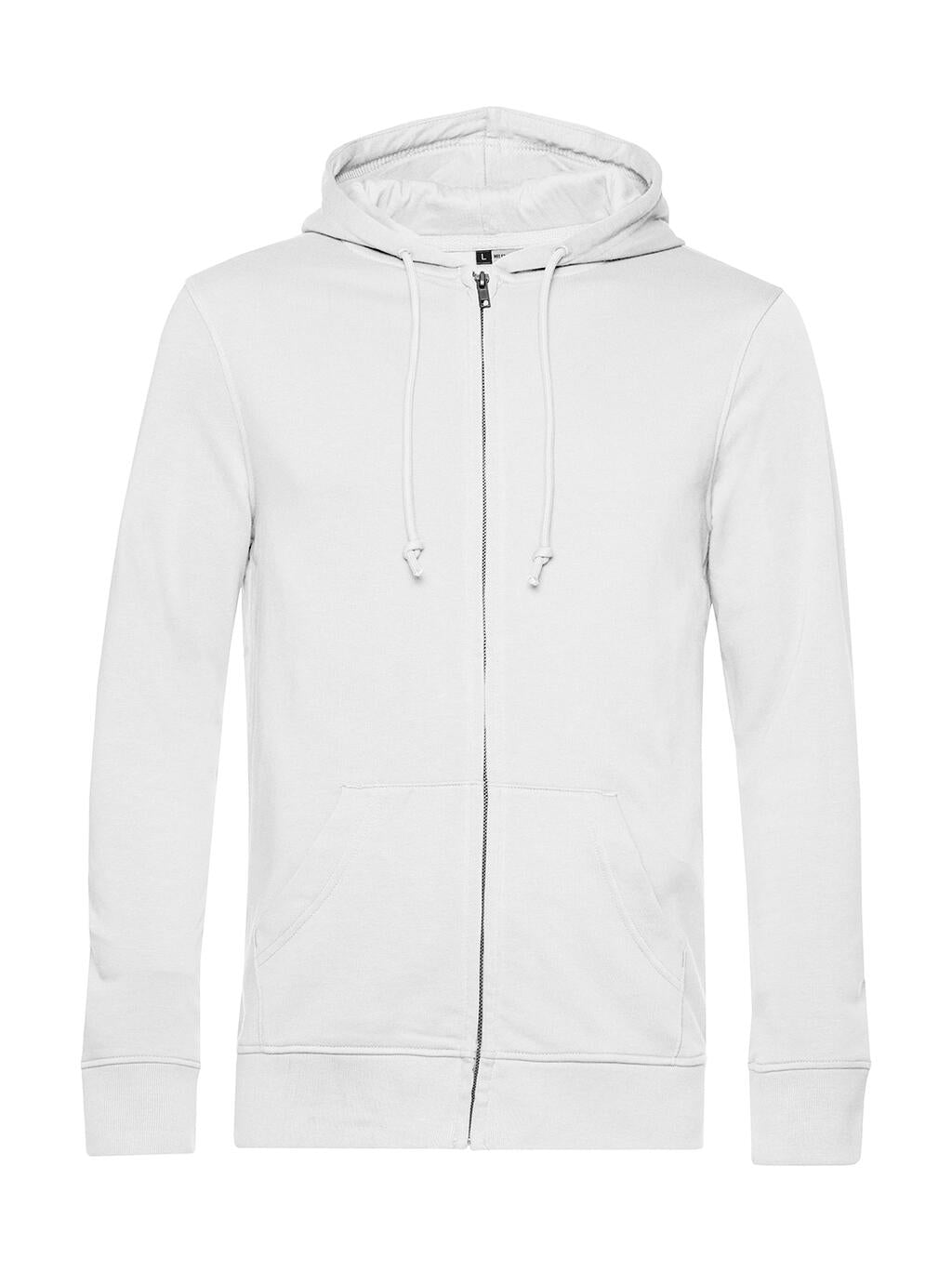 Organic Inspire Zipped Hood_° in Farbe White