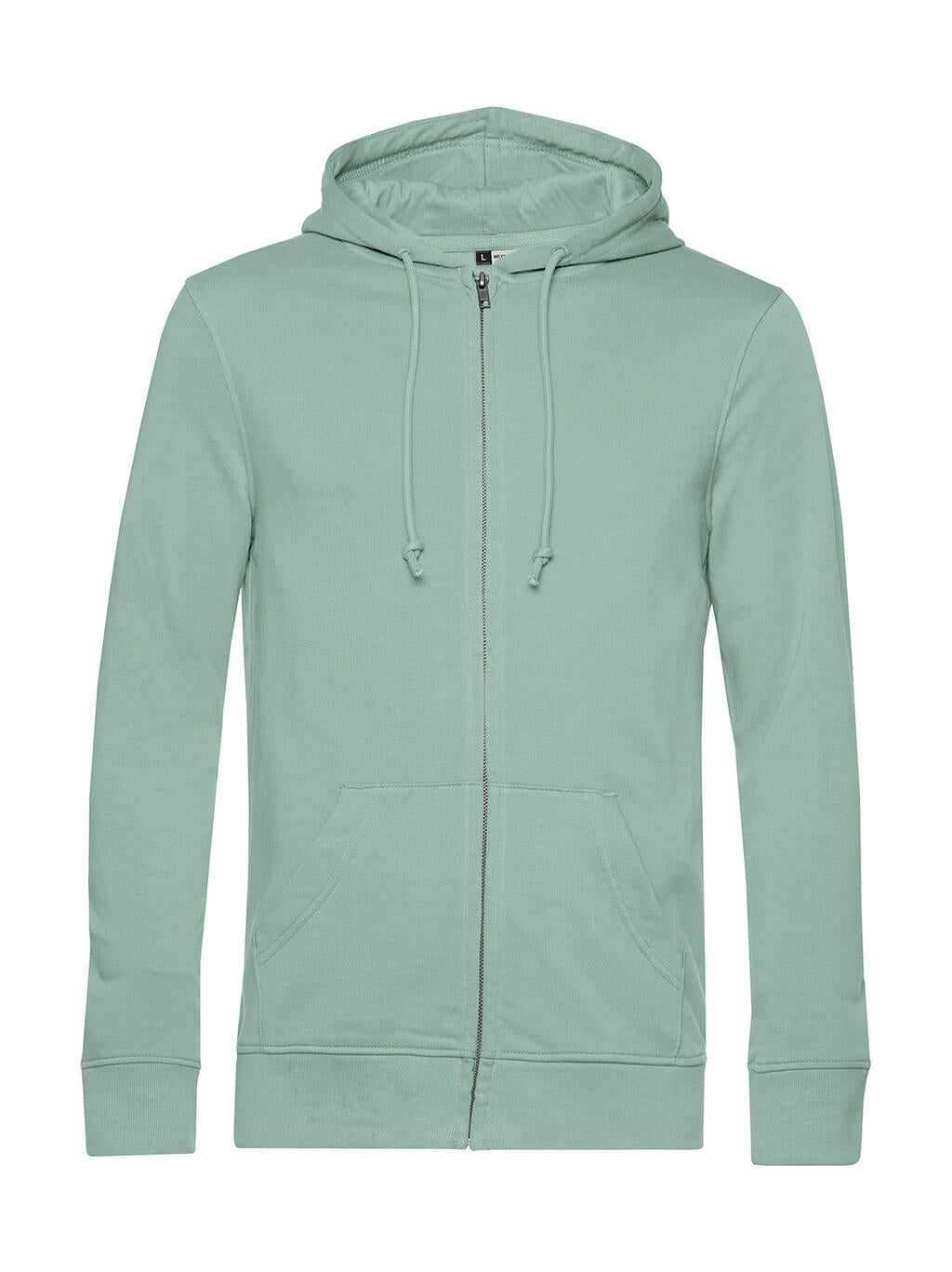 Organic Inspire Zipped Hood_° in Farbe Sage