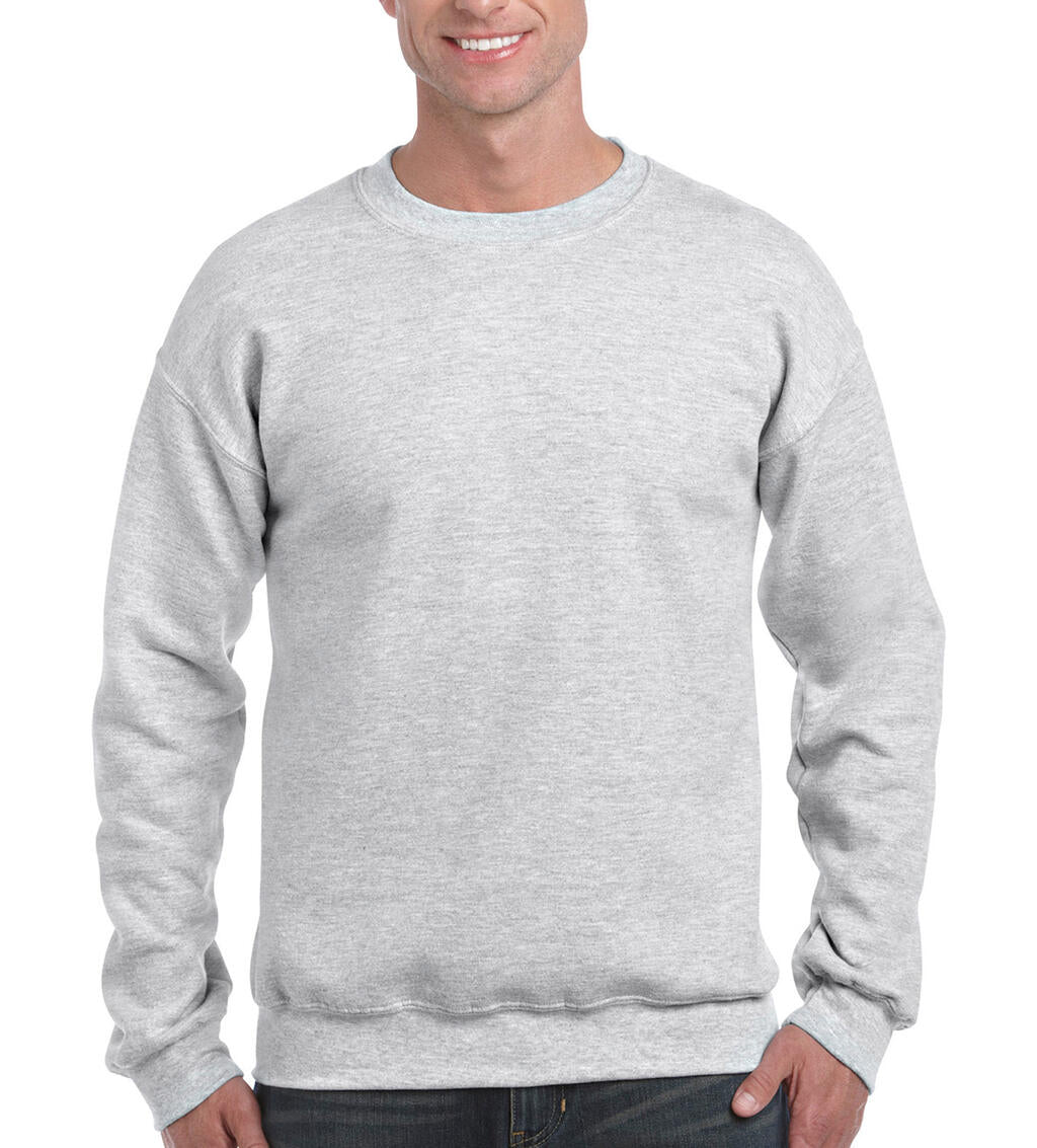 DryBlend Adult Crewneck Sweat in Farbe Ash Grey