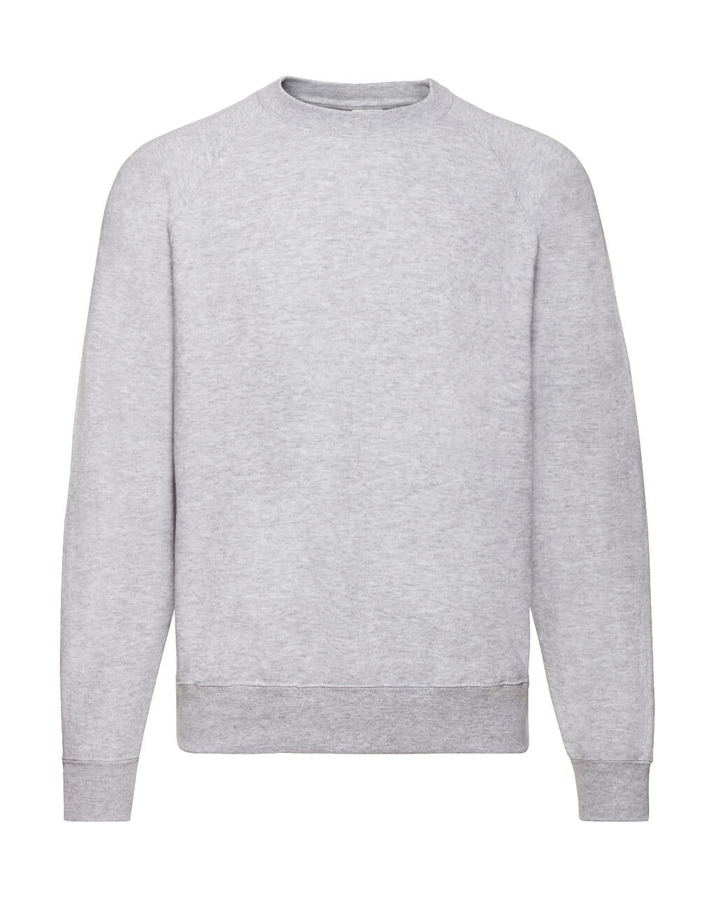 Classic Raglan Sweat in Farbe Heather Grey
