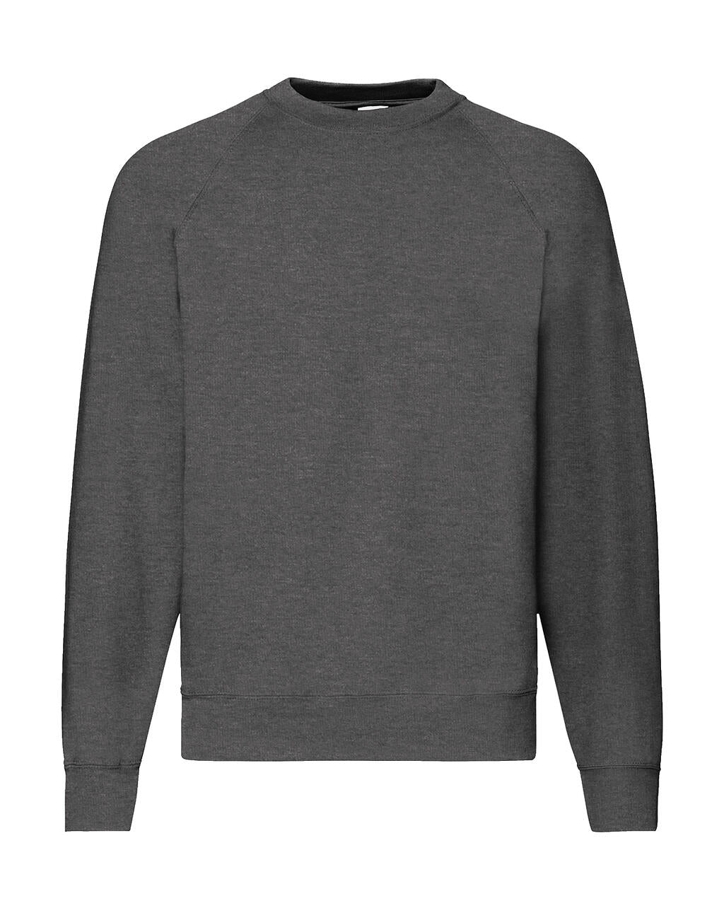 Classic Raglan Sweat in Farbe Dark Heather Grey
