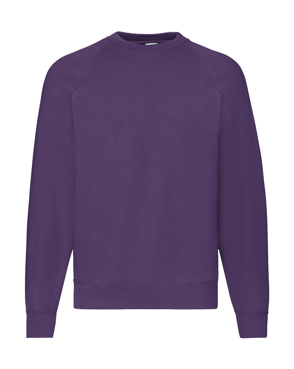 Classic Raglan Sweat in Farbe Purple