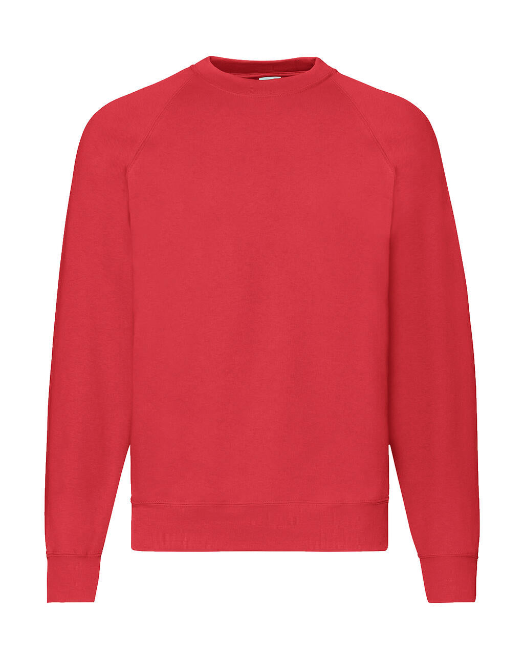 Classic Raglan Sweat in Farbe Red