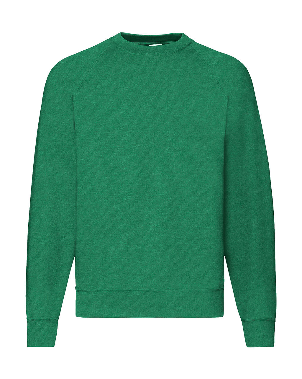 Classic Raglan Sweat in Farbe Heather Green