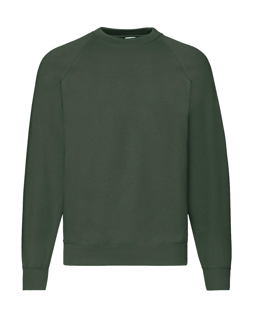 Classic Raglan Sweat in Farbe Bottle Green