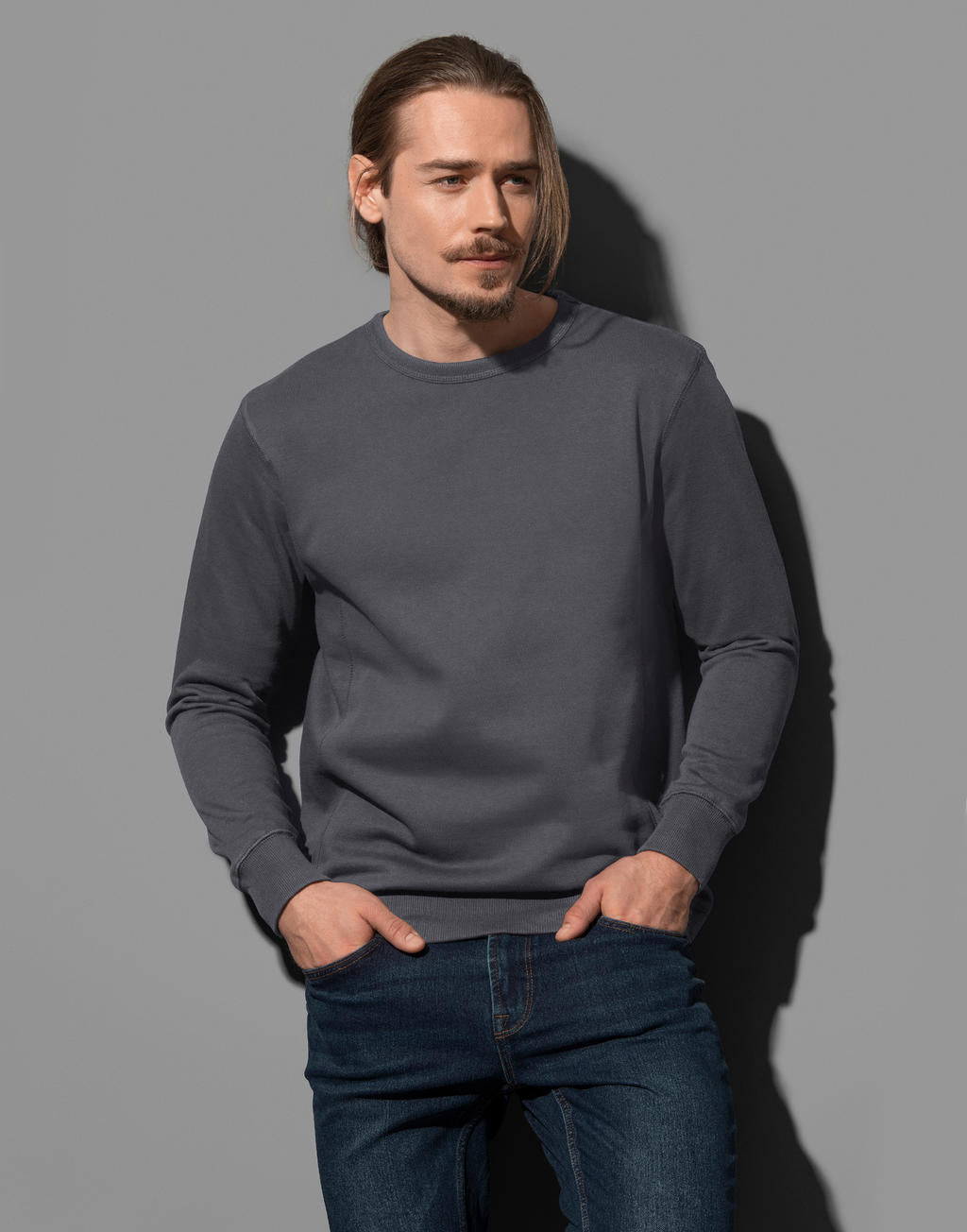 Sweatshirt Select in Farbe Black Opal