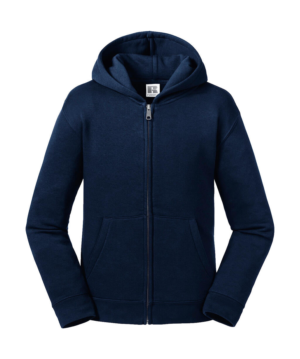 Kids' Authentic Zipped Hood Sweat in Farbe French Navy