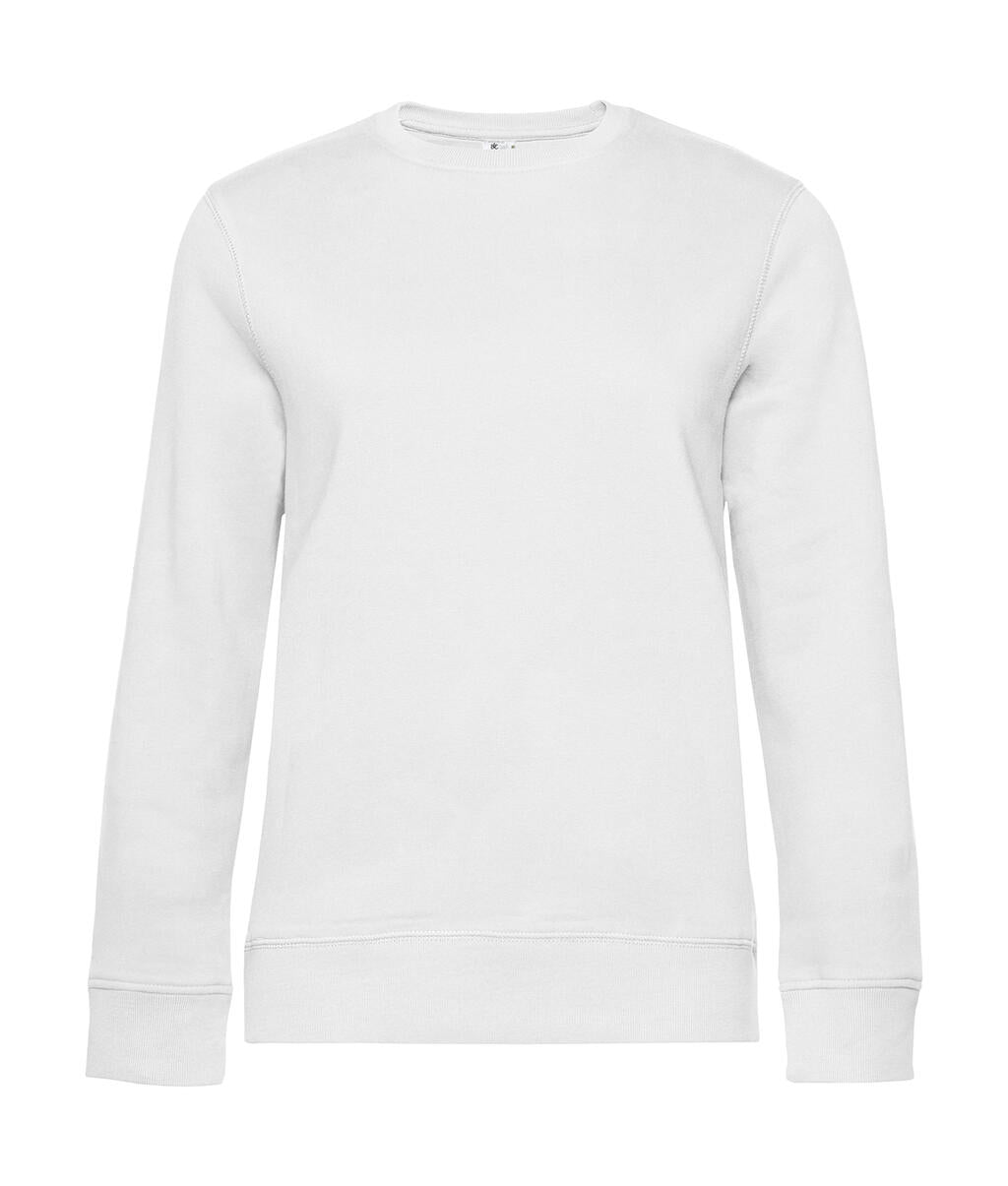 QUEEN Crew Neck_° in Farbe White
