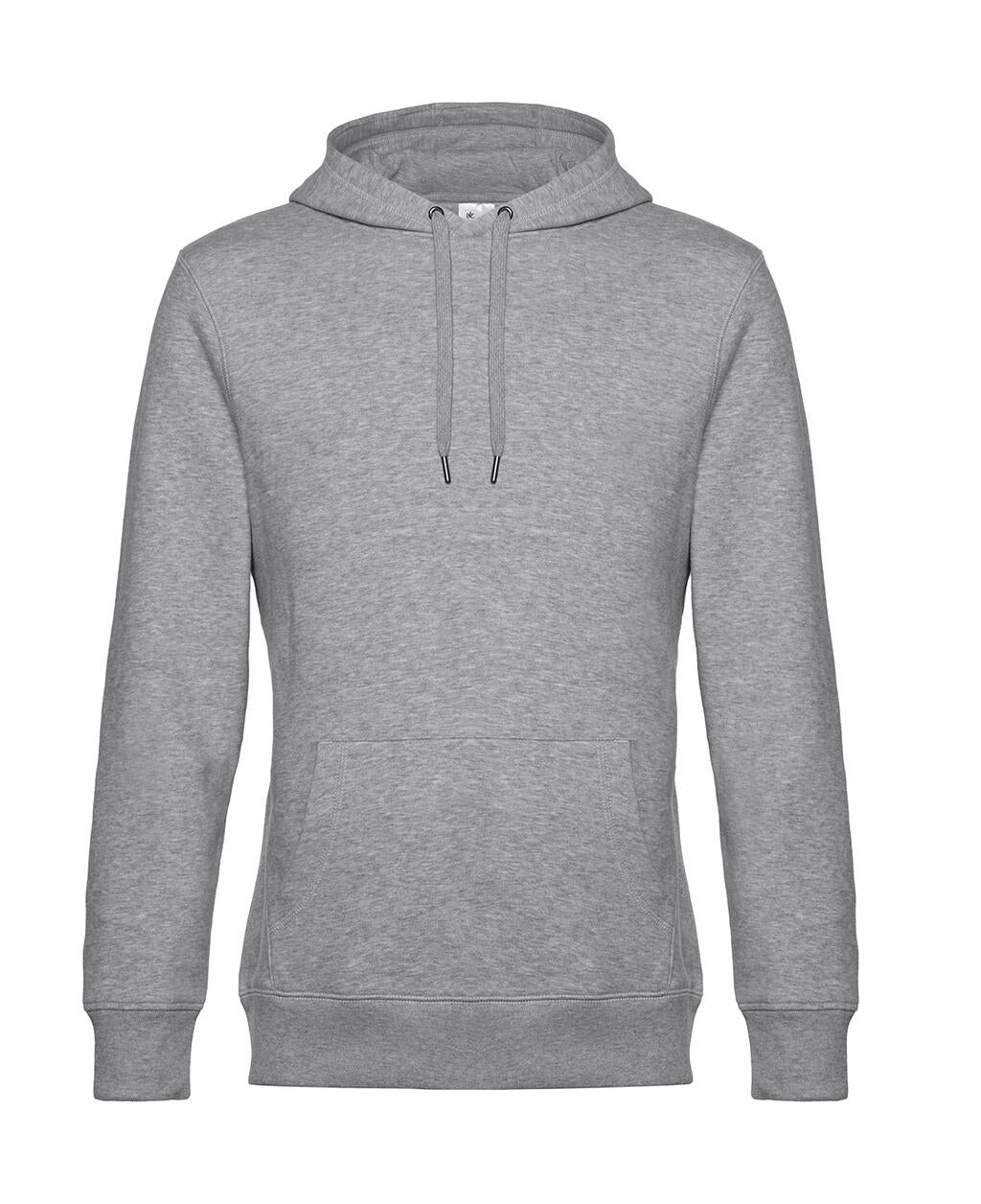 KING Hooded_° in Farbe Heather Grey