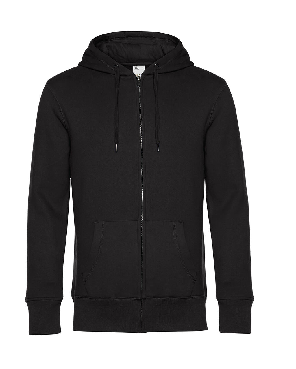 KING Zipped Hood_° in Farbe Black Pure