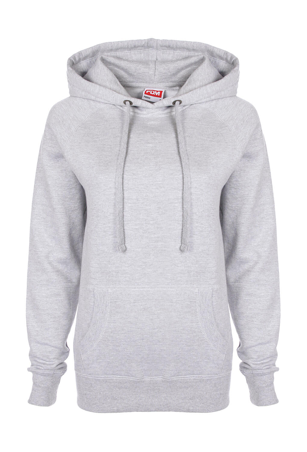 Ladies' Raglan Hoodie in Farbe Sport Grey