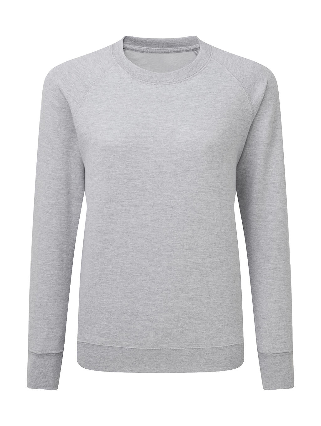 Ladies' Raglan Sweat in Farbe Light Oxford