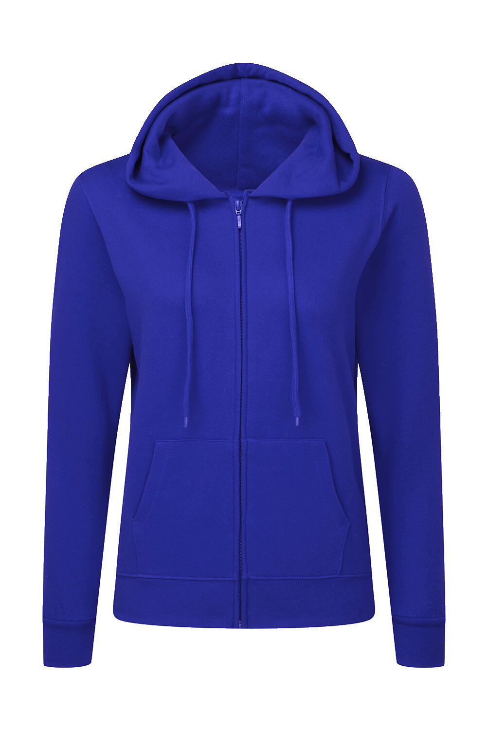 Ladies' Zip Hood in Farbe Royal Blue