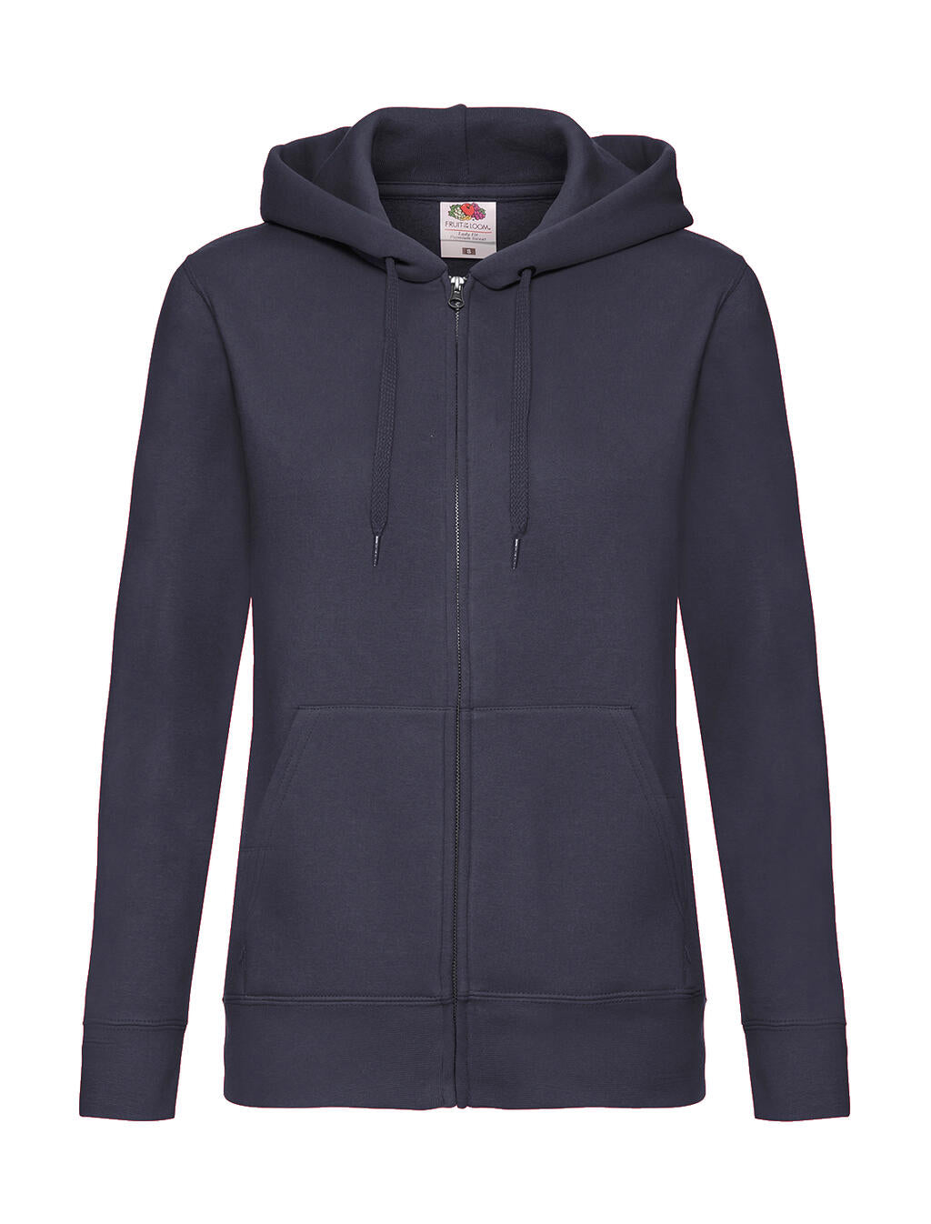 Premium Hooded Sweat Jacket Lady-Fit in Farbe Deep Navy