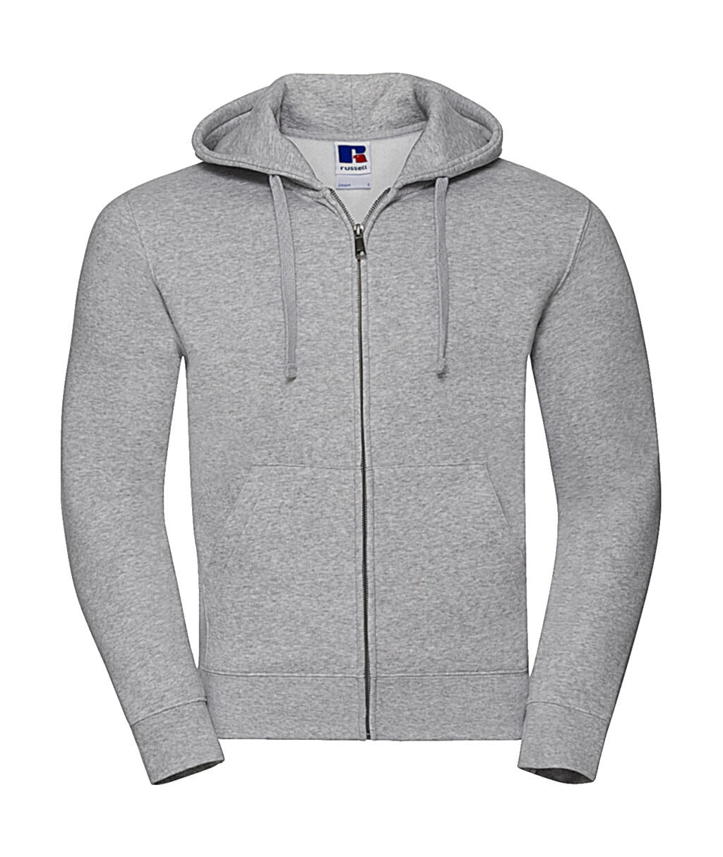 Men's Authentic Zipped Hood in Farbe Light Oxford