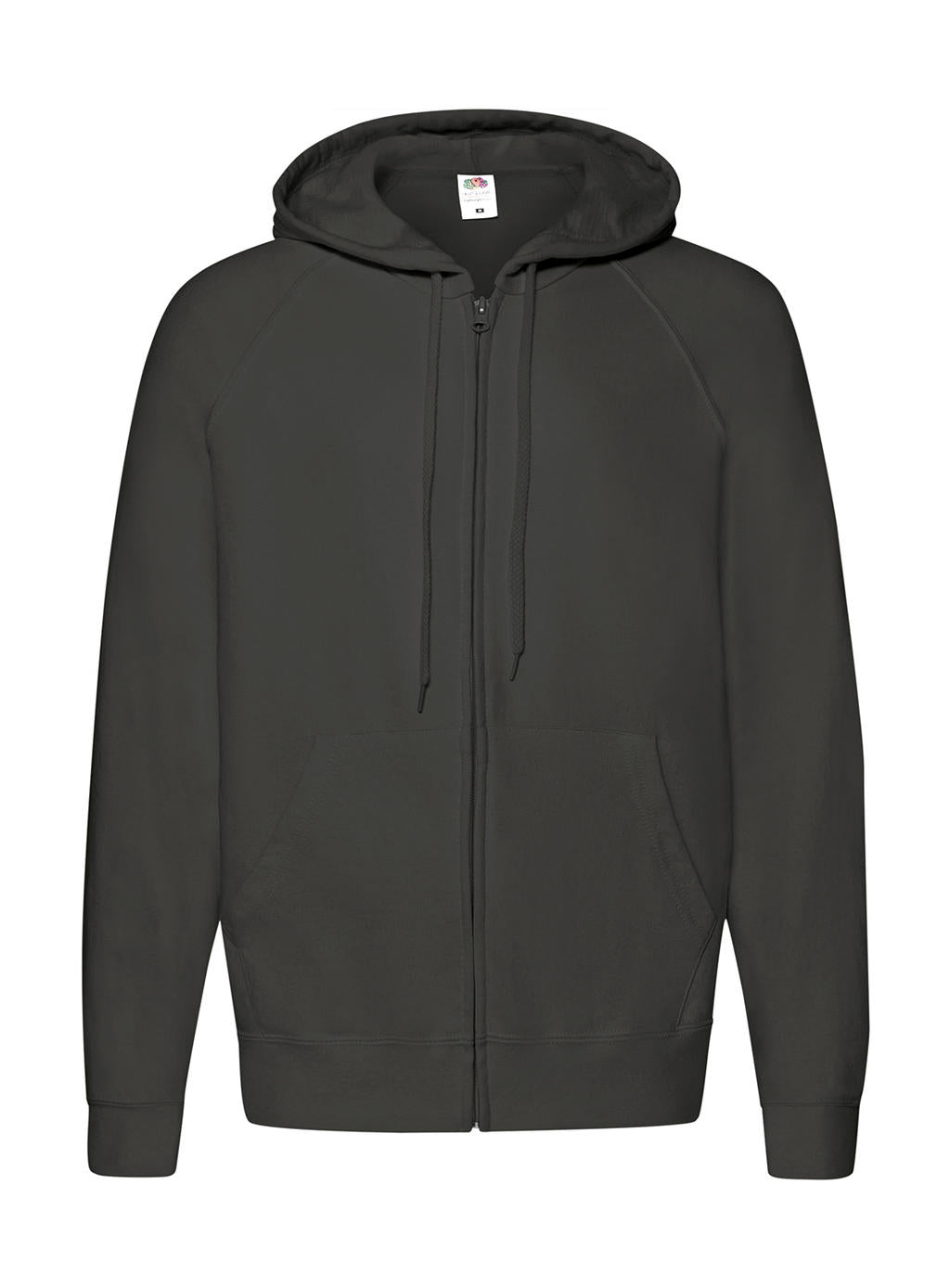 Lightweight Hooded Sweat Jacket in Farbe Light Graphite