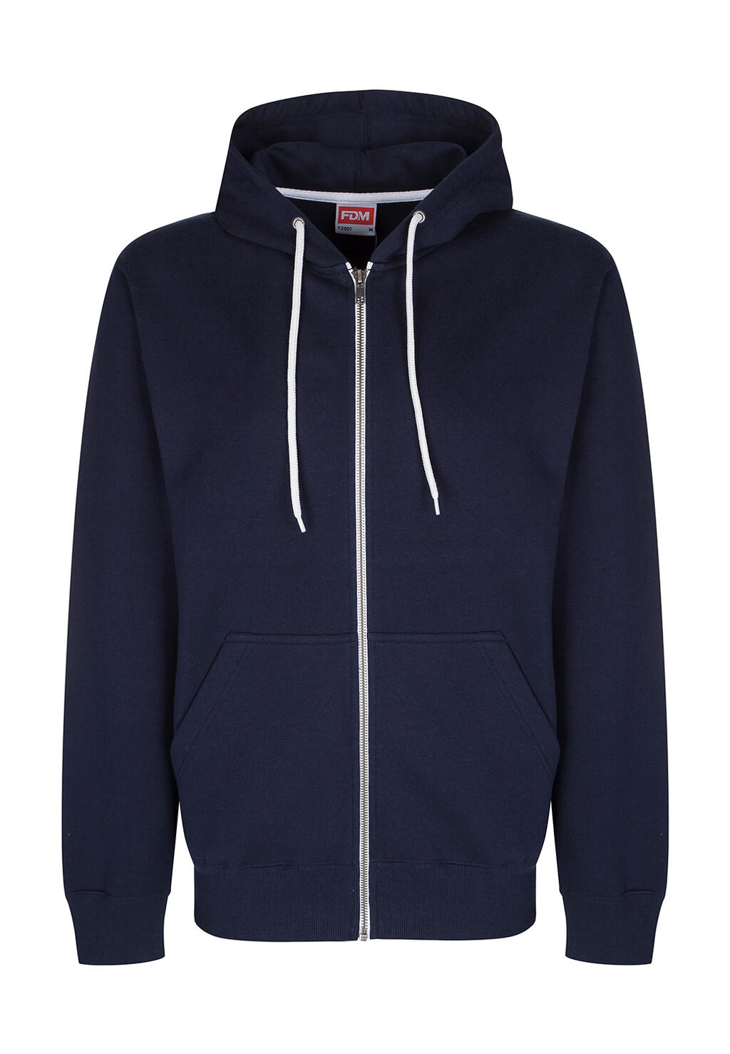 Team Zip Hoodie in Farbe Navy