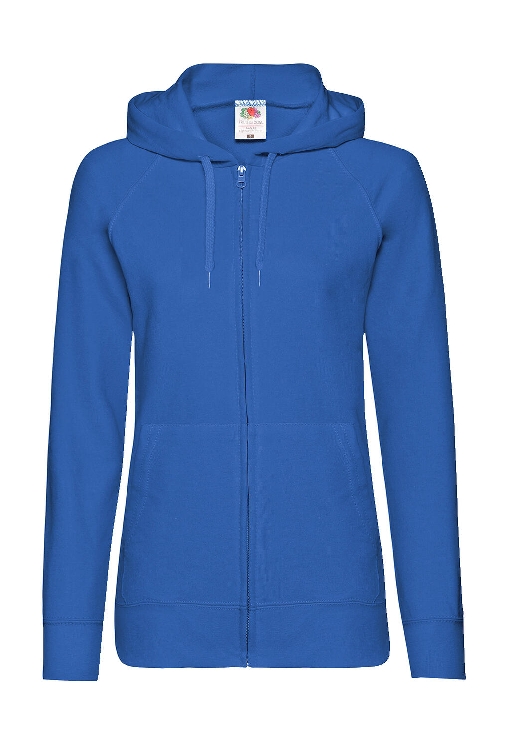 Ladies' Lightweight Hooded Sweat Jacket in Farbe Royal
