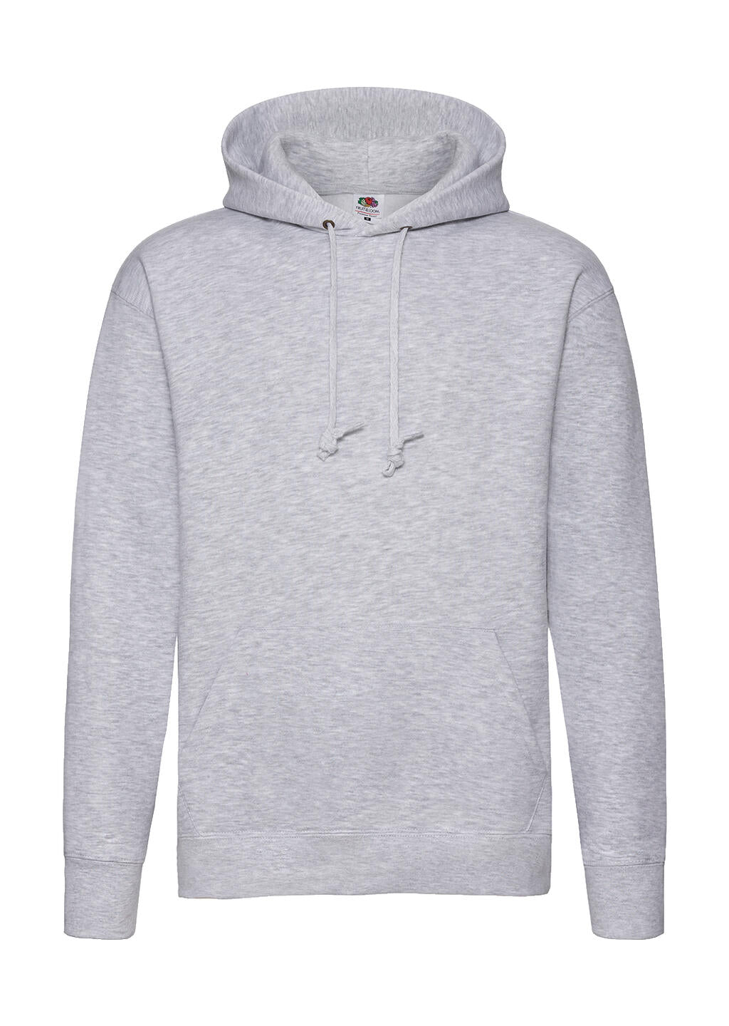 Premium Hooded Sweat in Farbe Heather Grey