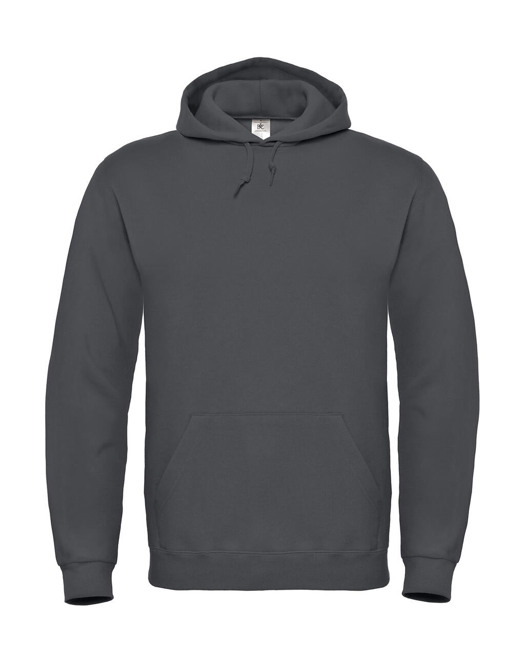 ID.003 Cotton Rich Hooded Sweatshirt in Farbe Anthracite