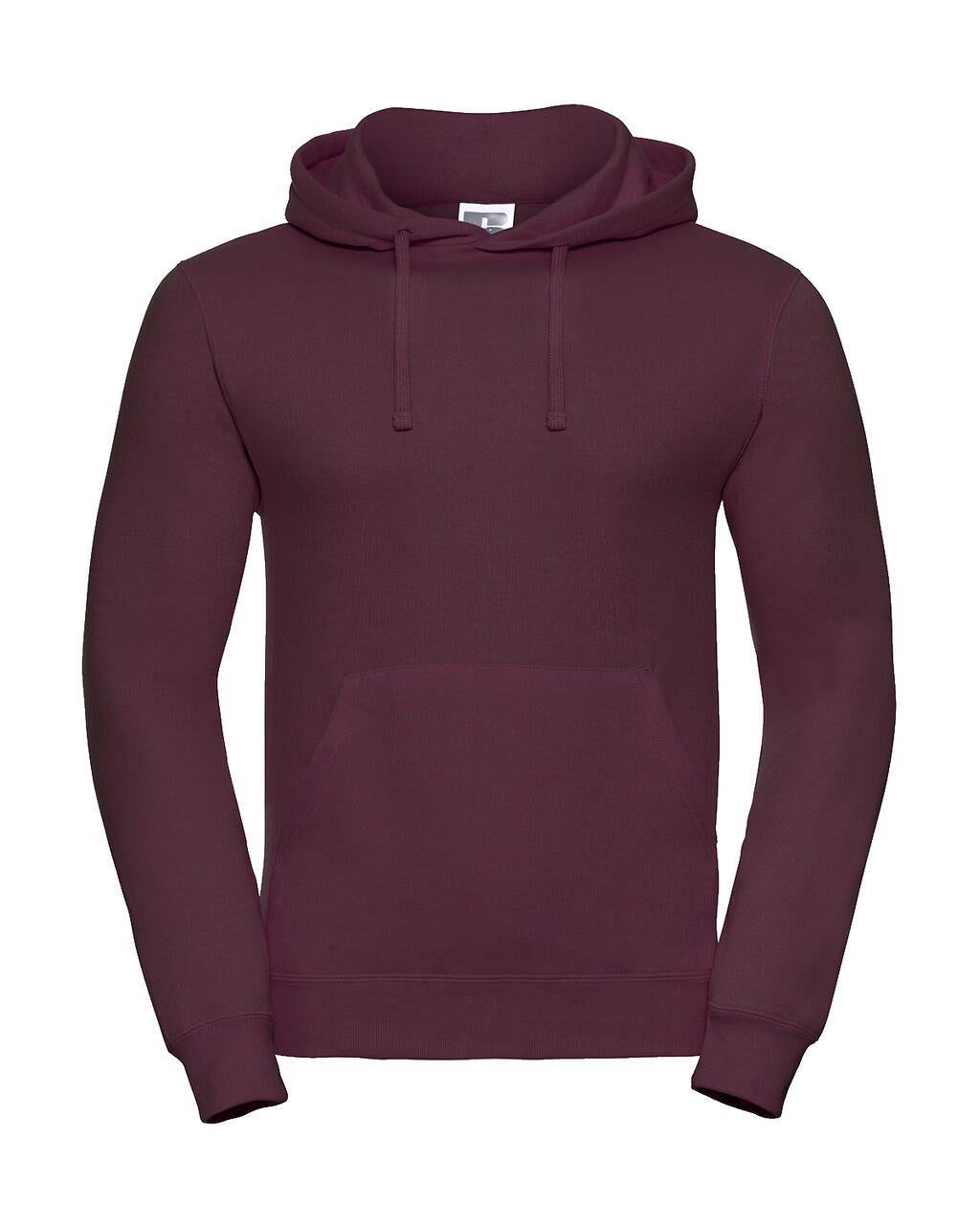 Hooded Sweatshirt in Farbe Burgundy
