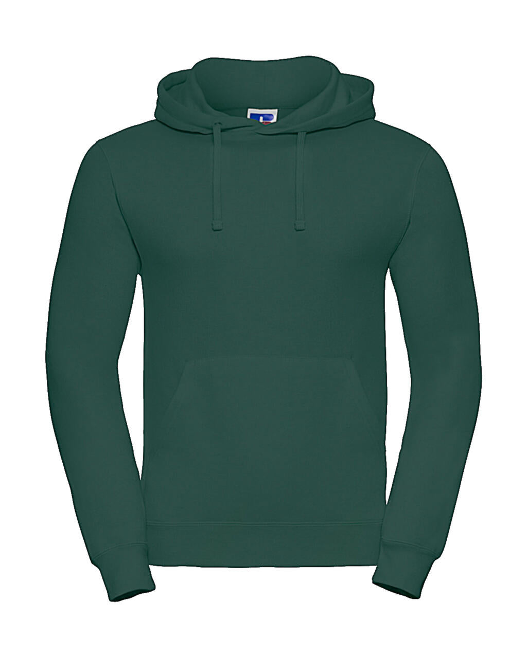 Hooded Sweatshirt in Farbe Bottle Green
