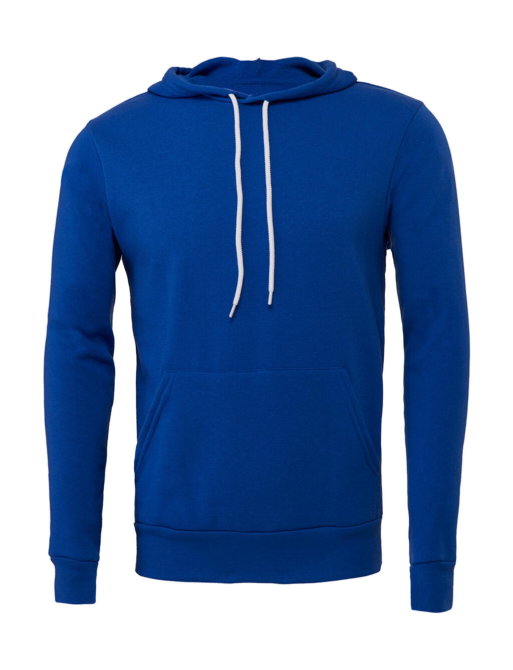 Unisex Poly-Cotton Pullover Hoodie in Farbe True Royal
