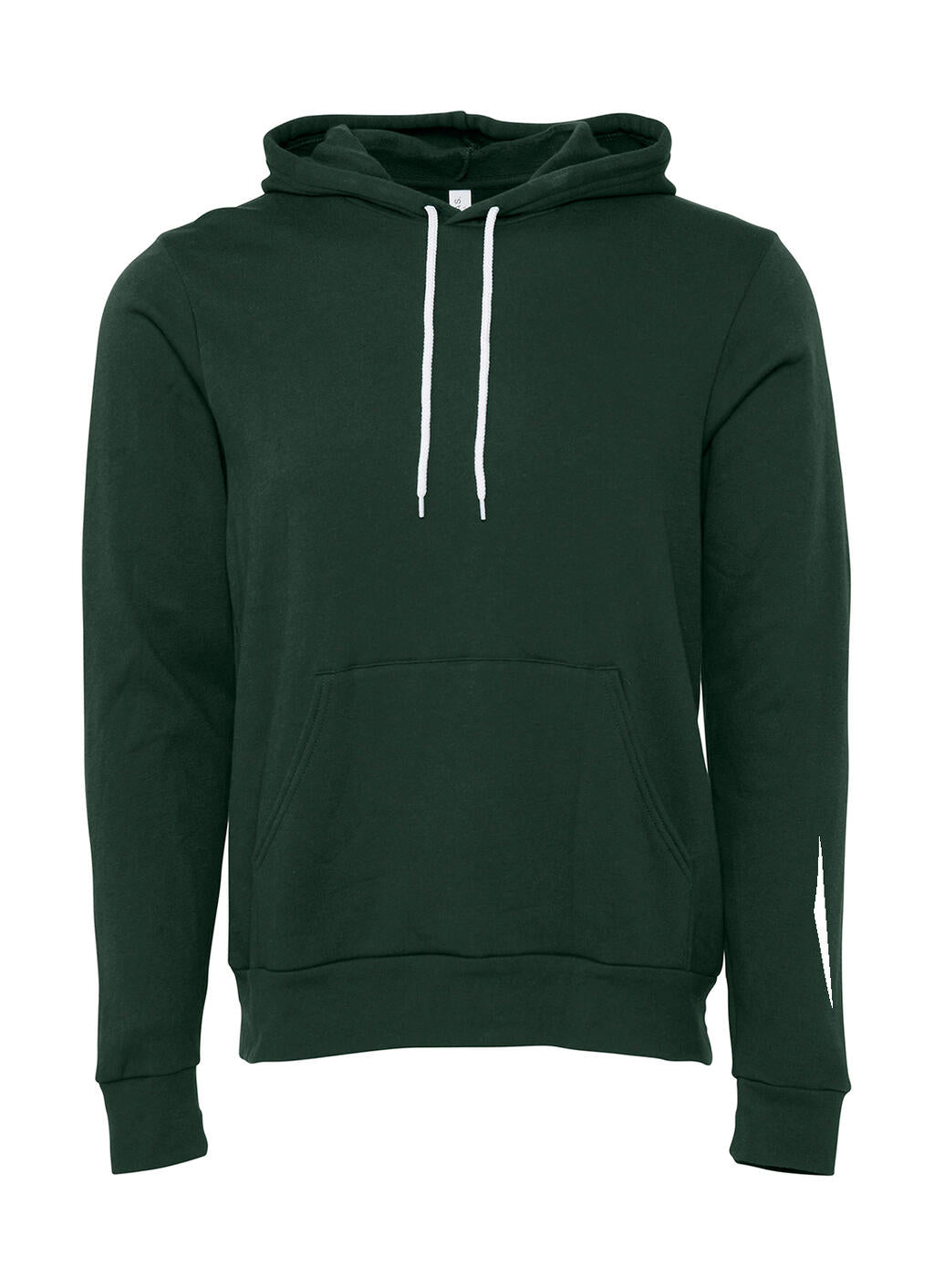 Unisex Poly-Cotton Pullover Hoodie in Farbe Forest