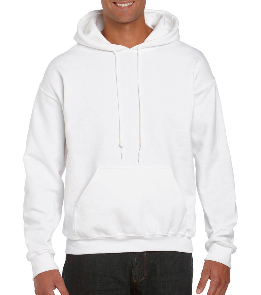 DryBlend Adult Hooded Sweat in Farbe White