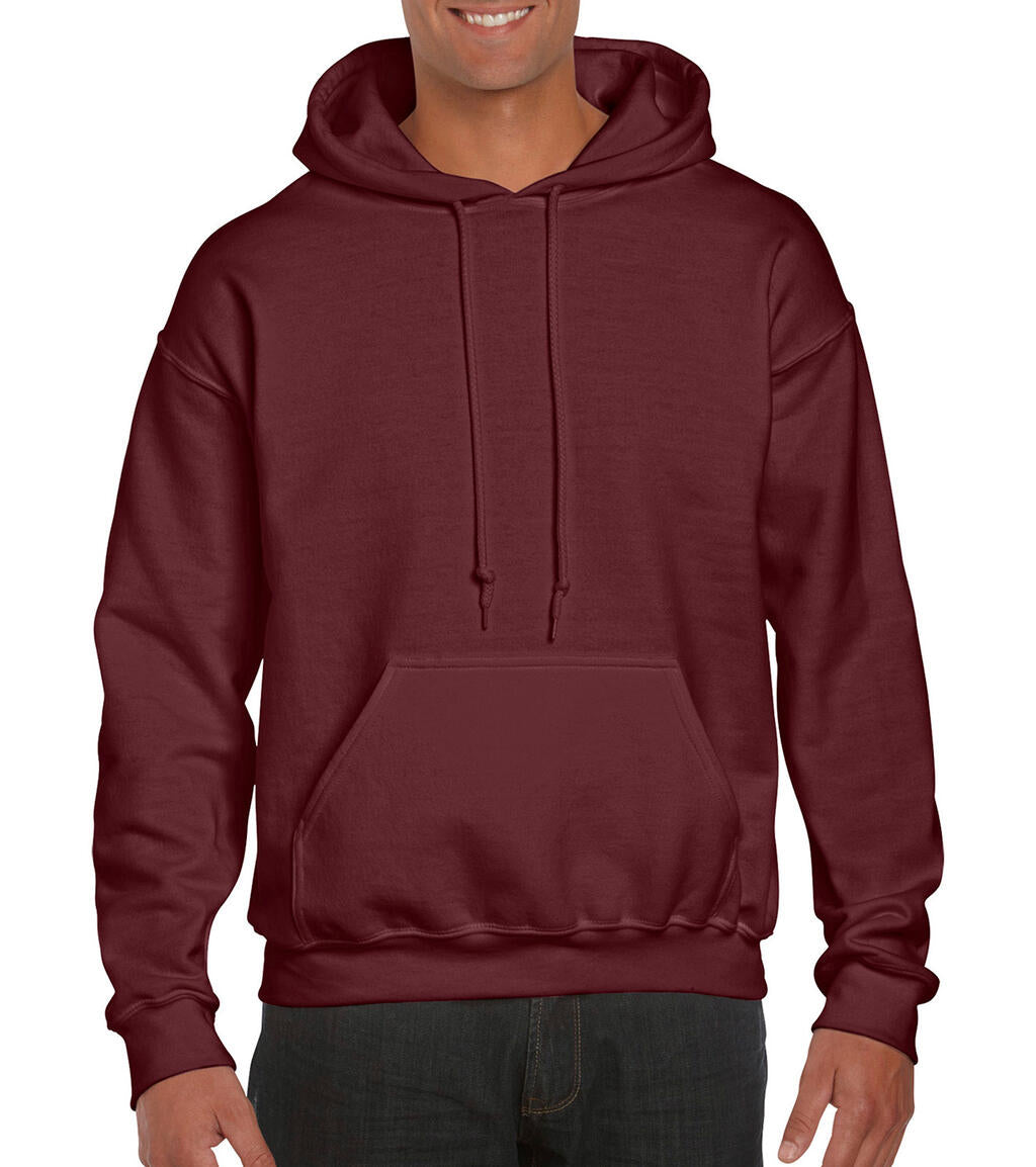 DryBlend Adult Hooded Sweat in Farbe Maroon