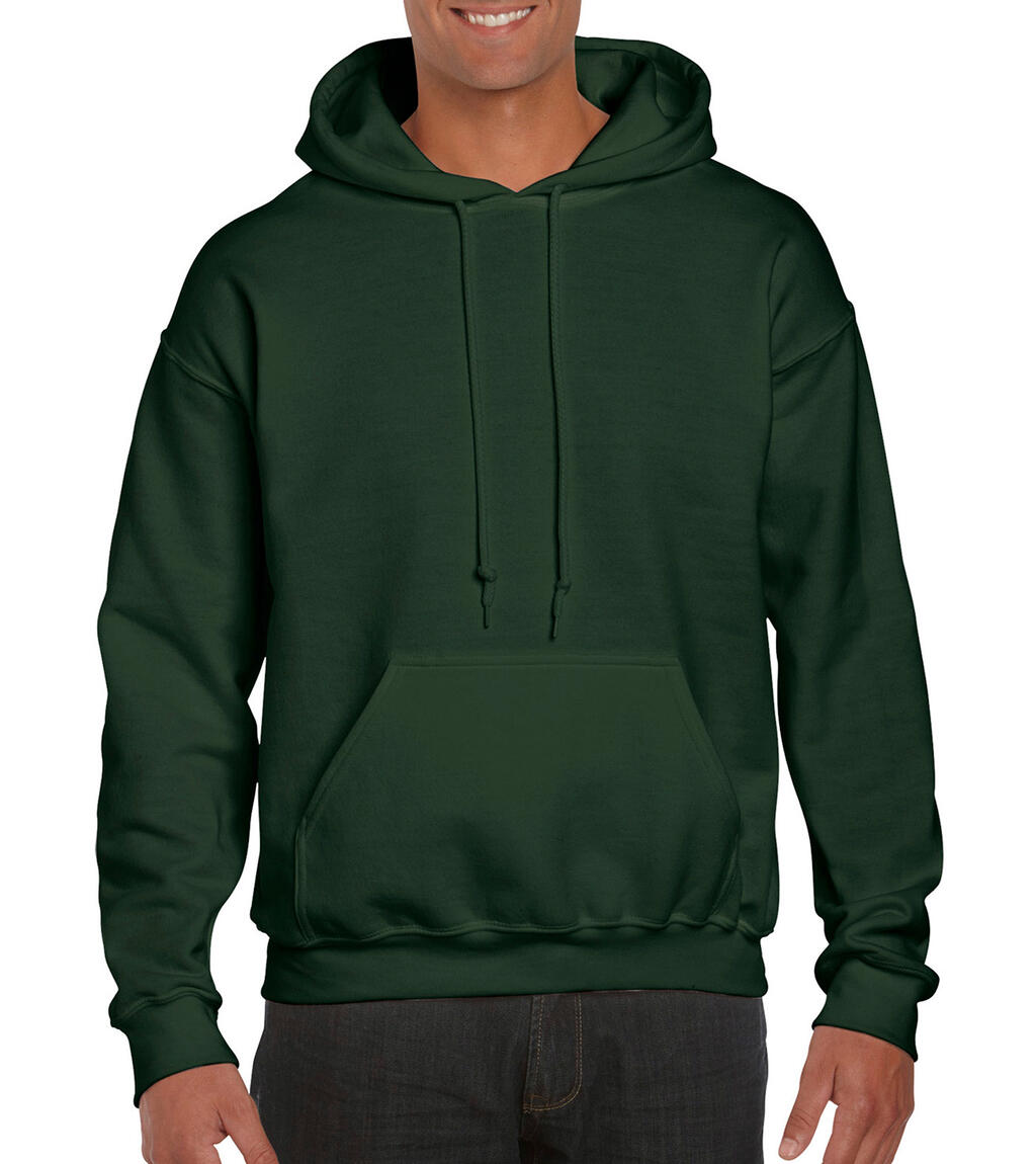 DryBlend Adult Hooded Sweat in Farbe Forest Green