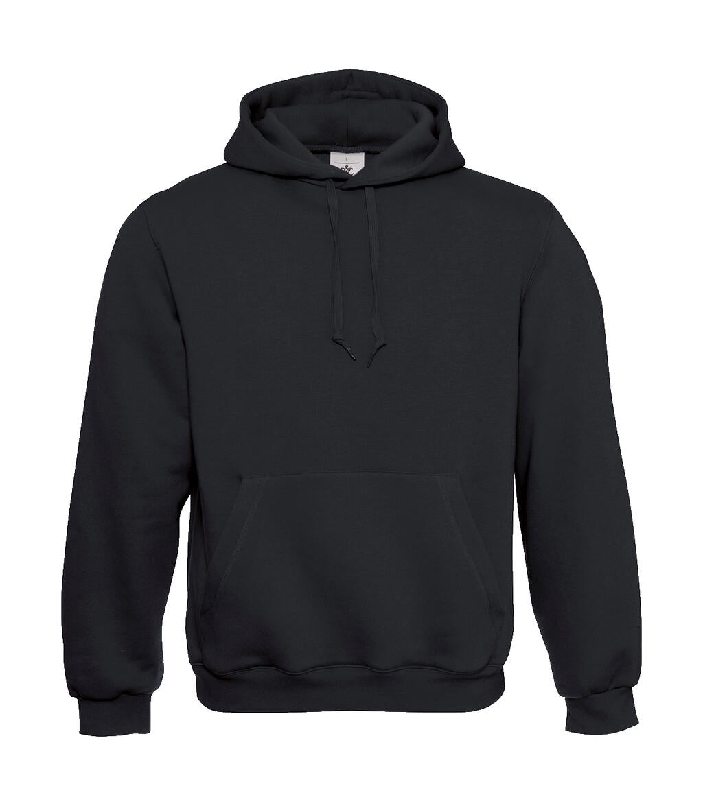 Hooded Sweatshirt in Farbe Black