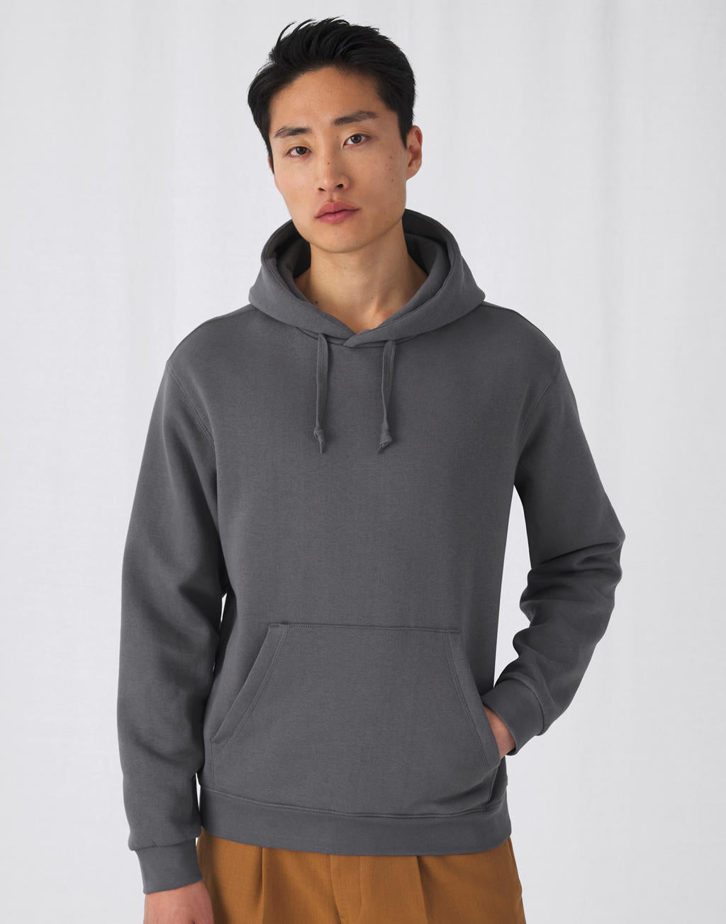 Hooded Sweatshirt in Farbe Black
