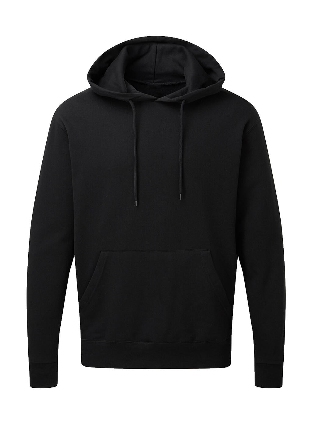 Men's Hooded Sweatshirt in Farbe Black