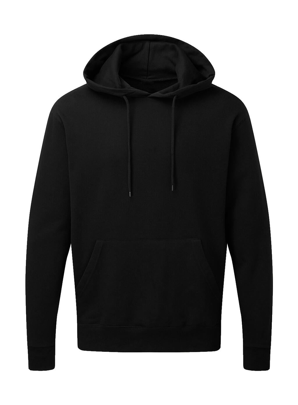 Men's Hooded Sweatshirt in Farbe Dark Black