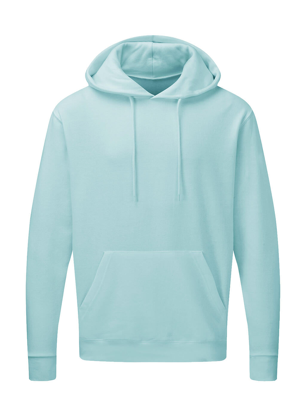 Men's Hooded Sweatshirt in Farbe Angel Blue