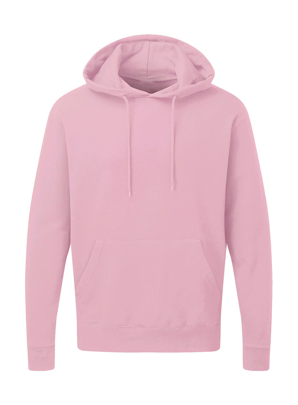 Men's Hooded Sweatshirt in Farbe Pink