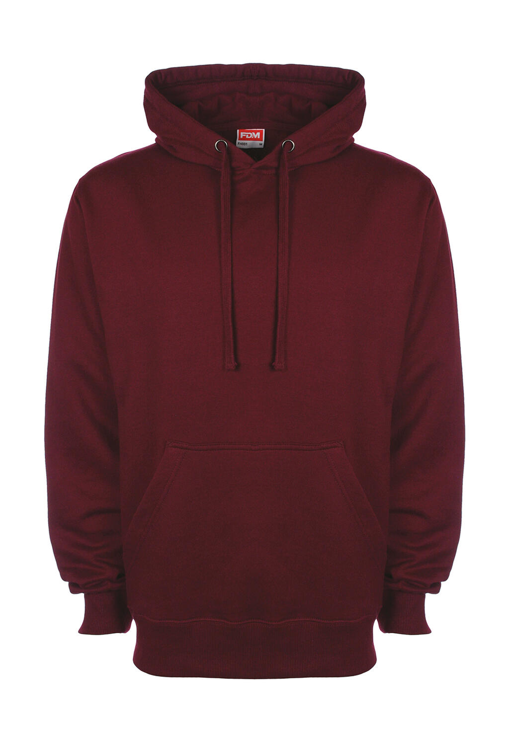 Original Hoodie in Farbe Burgundy