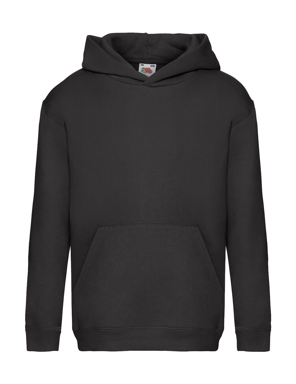 Kids' Premium Hooded Sweat in Farbe Black