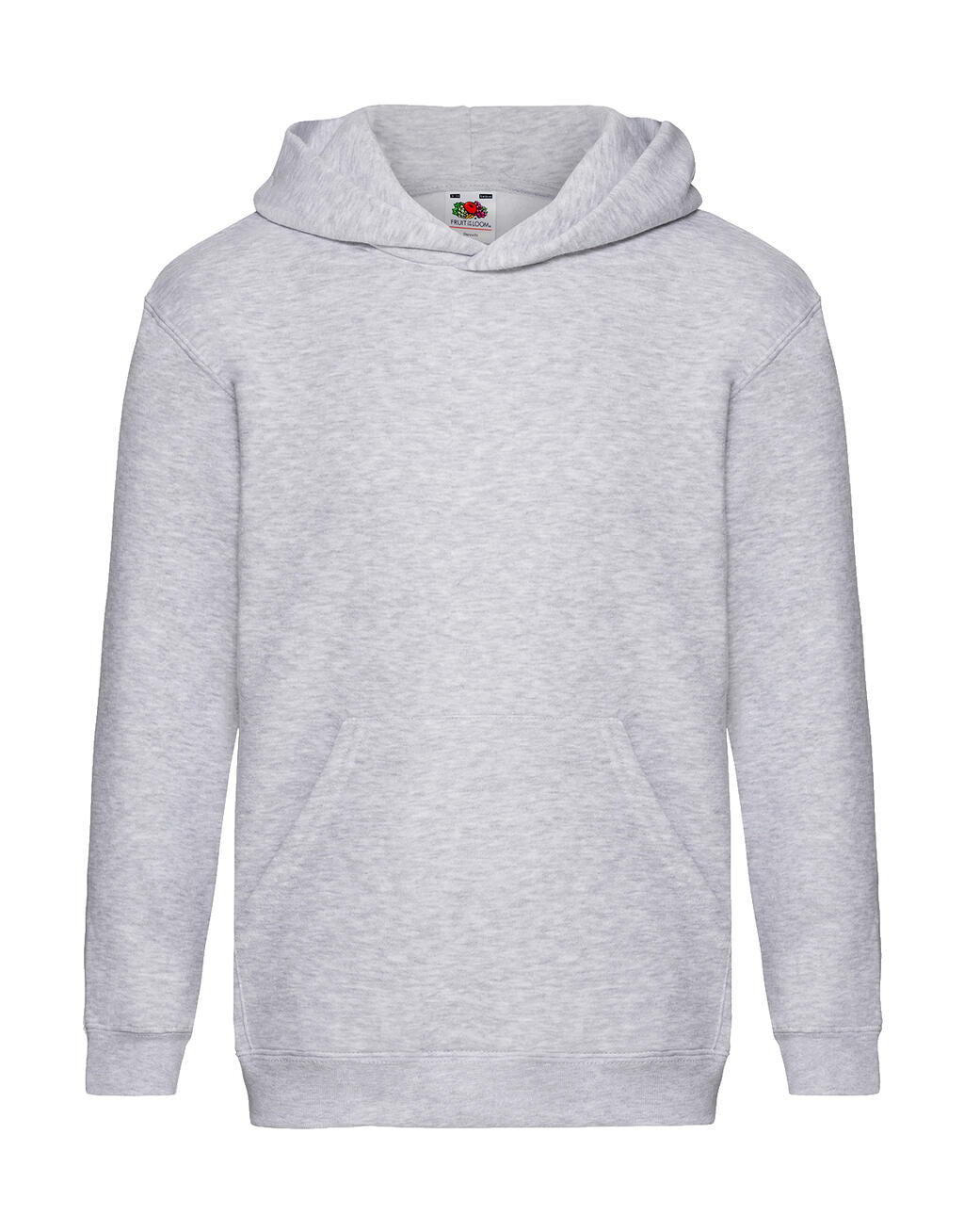 Kids' Premium Hooded Sweat in Farbe Heather Grey