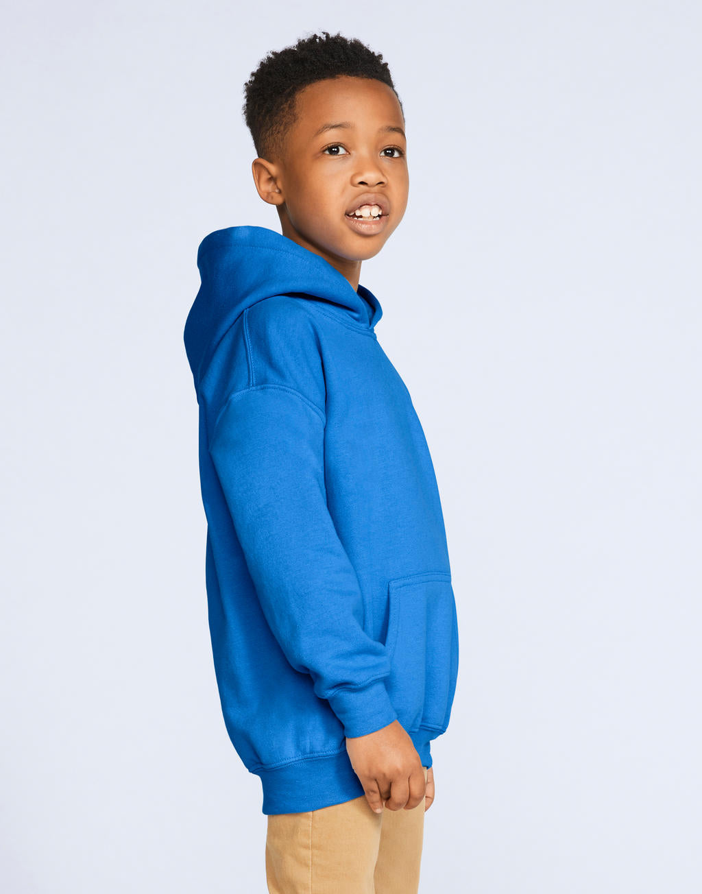 Heavy Blend Youth Hooded Sweat in Farbe White